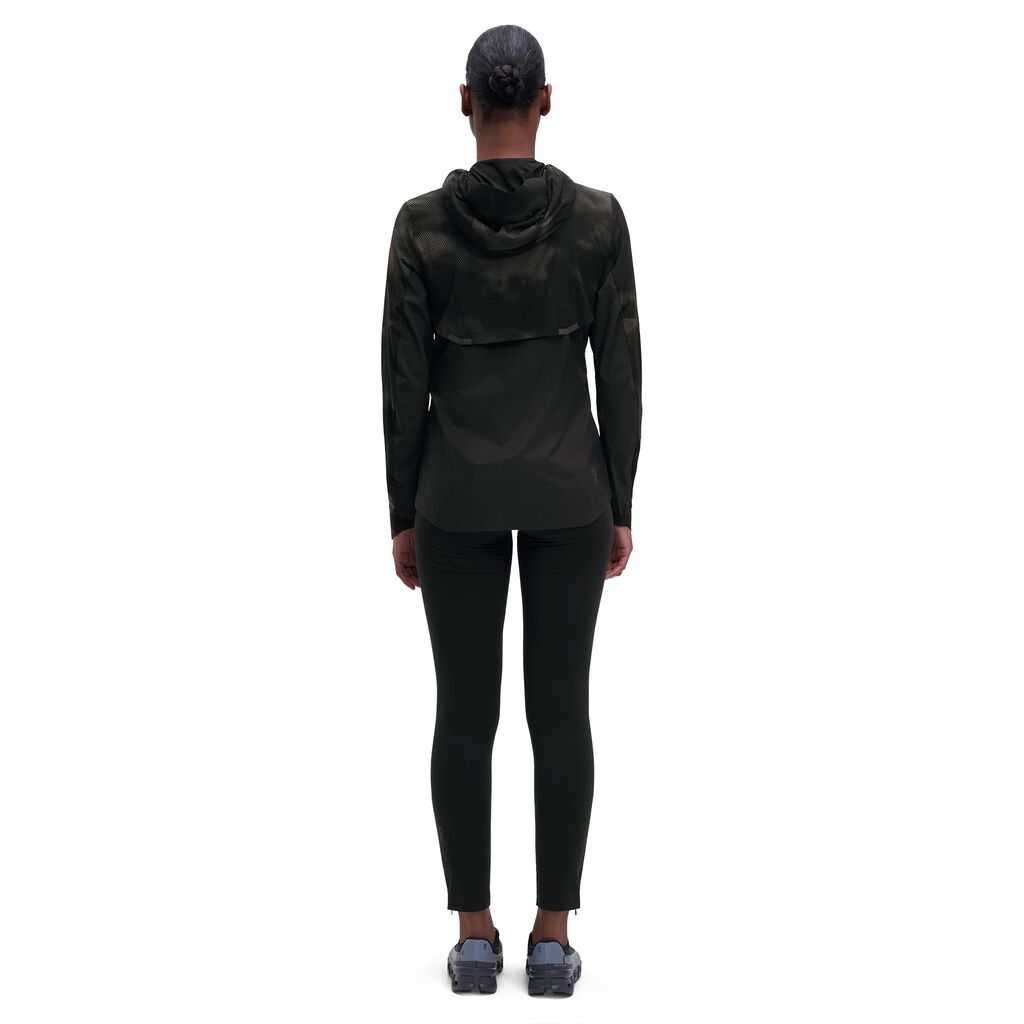 On Women's On Weather Jacket Lumos Black