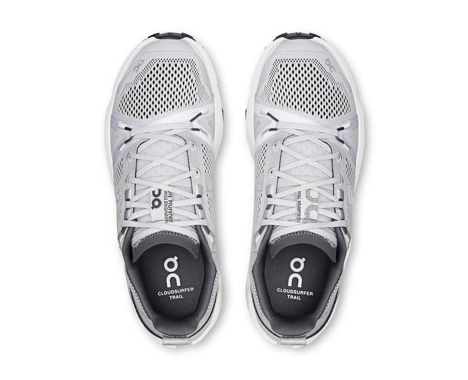 On Women's Cloudsurfer Trail 1 Frost | White