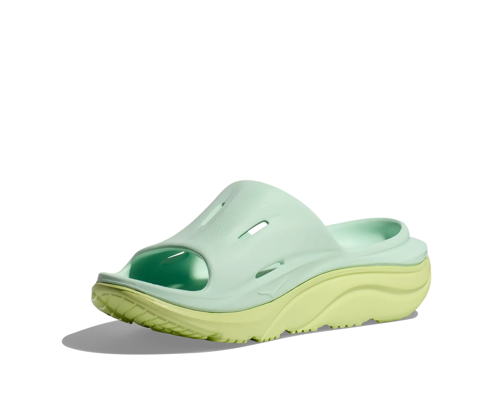 Hoka All Gender ORA RECOVERY SLIDE 3 AQUA BREEZE / CELERY JUICE
