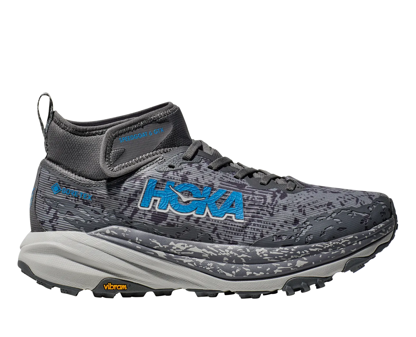 Hoka Men's Speedgoat 6 Mid GTX SATELLITE GREY / STARDUST