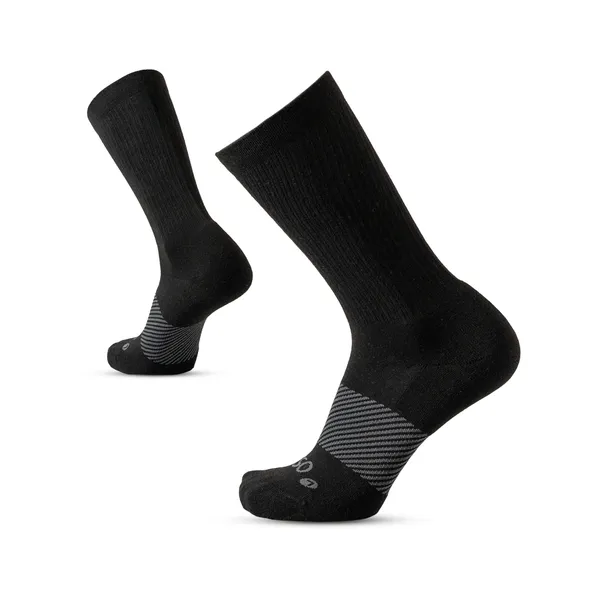 Os1st Wicked Comfort Merino Sock | Crew Black