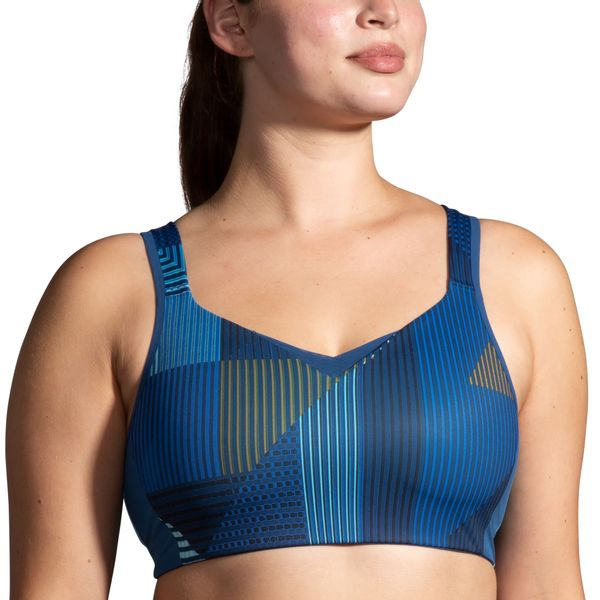 Brooks Women's Drive Convertible Run Bra Motion Print